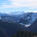 Der Hohe Dachstein von der Loibersbacher Höhe (Zoom).