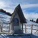 Auf der Oberwiesalm findet sich eine liebevoll gestaltete Kapelle.