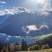 Tiefblick zur Einmündung der Sarneraa ...