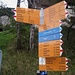 Wegweiser am P Steg