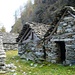 Alpe Vercasca - gut erhaltene alte Ställe