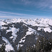 Gipfelblick nach Westen: Freiburger Alpen
