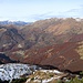 Blick über das Val Colla zur Gazzirola