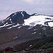 Vernagthütte (2766m)  u. Gulsarspitzen am Morgen