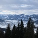 Über St. Johann in Tirol schaut man in die Kitzbüheler Alpen.