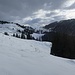 Die Heisenalm zeigt sich.