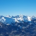 Alvierkette ennet dem Alpenrhein