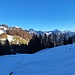 Vom Morgenholz aus Sicht gegen die Churfirsten