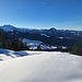 Fluebrig, Aubrig und sogar die Mythen sind zu sehen