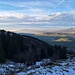 Sicht zum Zürcher Oberland und dem Zürchersee