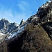 A Puntid si vedono alcuni alpi del versante sinistro della Val Bavona. Nella foto il Chient e il Rosso a sinistra