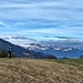 Am Alpstein hing die ganze Zeit ein Wolkenband