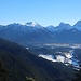 ...gibt es schon bald prächtige Ausblicke über das Isartal ins Karwendelgebirge.