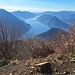 panorama sul lago di Lugano