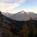 Schöner Blick in die Lechtaler und Ammergauer Alpen vom Anstieg zur Riffelscharte