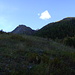 Aus dem Tal ein letzter Blick zurück zum Gipfel des [peak2911 Piz Linard 3410m].