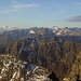 Engadiner Alpen; links hinten der [peak358 Piz Bernina] samt schön zu sehendem Biancograt.
