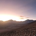 Sonnenaufgang auf ca. 5400m