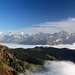 Panorama-Ost vom Gipfel des Rophaien