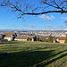 Mont Saint-Étienne, Citadelle de Besançon - Blick über Wiesen im nördlichen der Teil der Anlage.