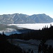 Nebelmeer über dem Garmischer Becken