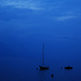 Blaue Stunde am See