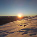 siamo pronti per vedere il tramonto: uno spettacolo!
