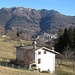 Dalle case di Ortanella si vede Esino Lario, dominato dai Pizzi di Parlasco, meta di una bella escursione dello scorso anno fatta con  gli amici della Girovagando.