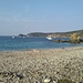 Die Plage de Briande unmittelbar vor dem Cap Taillat