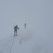 Abstieg - zurück über den Gipfelgrat