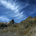 Spektakuläre Wolkenformationen beim Abstieg von der Tierberglihütte