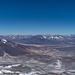 Ojos del Salado (6.963 m): Blick zu Peña Blanca und Cerro Ermitaño