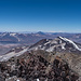 Ojos del Salado (6.963 m): Blick zum Volcán Muerto