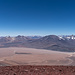 Barrancas Blancas Central (6.037 m) - Blick zu Peña Blanca und Volcán Ermitaño