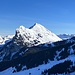 Kanisfluh vom Skigebiet Damüls-Mellau aus gesehen