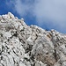 Aufstieg zur Cima Valdritta - Kurz vor dem Gipfel wird es alpin