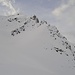 Hier erfolgt die Normalanstieg mit Skier zum Schollberg