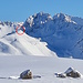 <b>Il Nolla (2639 m) visto dalla regione della Cufercalhütte, in una foto dell'11.01.2024.</b>