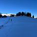 Im Aufstieg zur Chammhaldenhütte