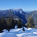 Im Abstieg mit Blick zum Säuling. 