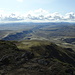 Von oben Blick Richtung Katla und Myrdalsjökull. Hier wird die Dimensionen der Spalte offensichtlich.