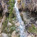 Kalktuff mit Wasserfall