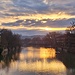 Morgenstimmung an der Neckarbrücke