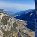 Dalla cresta, vista sulla valle del Sarca
