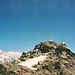 Das Gipfelkreuz auf dem Schwarzhorn (3201m)