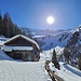 Steinzger Alm im Rückblick