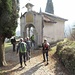 Altra cappella degli alpini lungo la Via Crucis che scende a Griante.