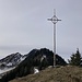 das Kreuz auf dem Gipfel Blatti, P. 1583