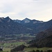 Februar 2024: fast schneefreie Chiemgauer Berge