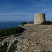 Torre da Lapa: alter Wachturm an der Küste der Algarve...